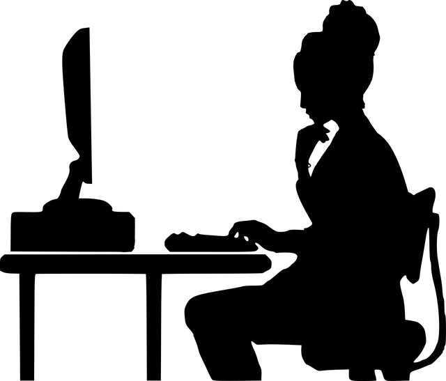 programmer, computer, woman