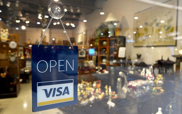 open sign, visa sign, open