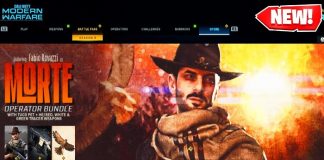 Modern Warfare Morte Operator