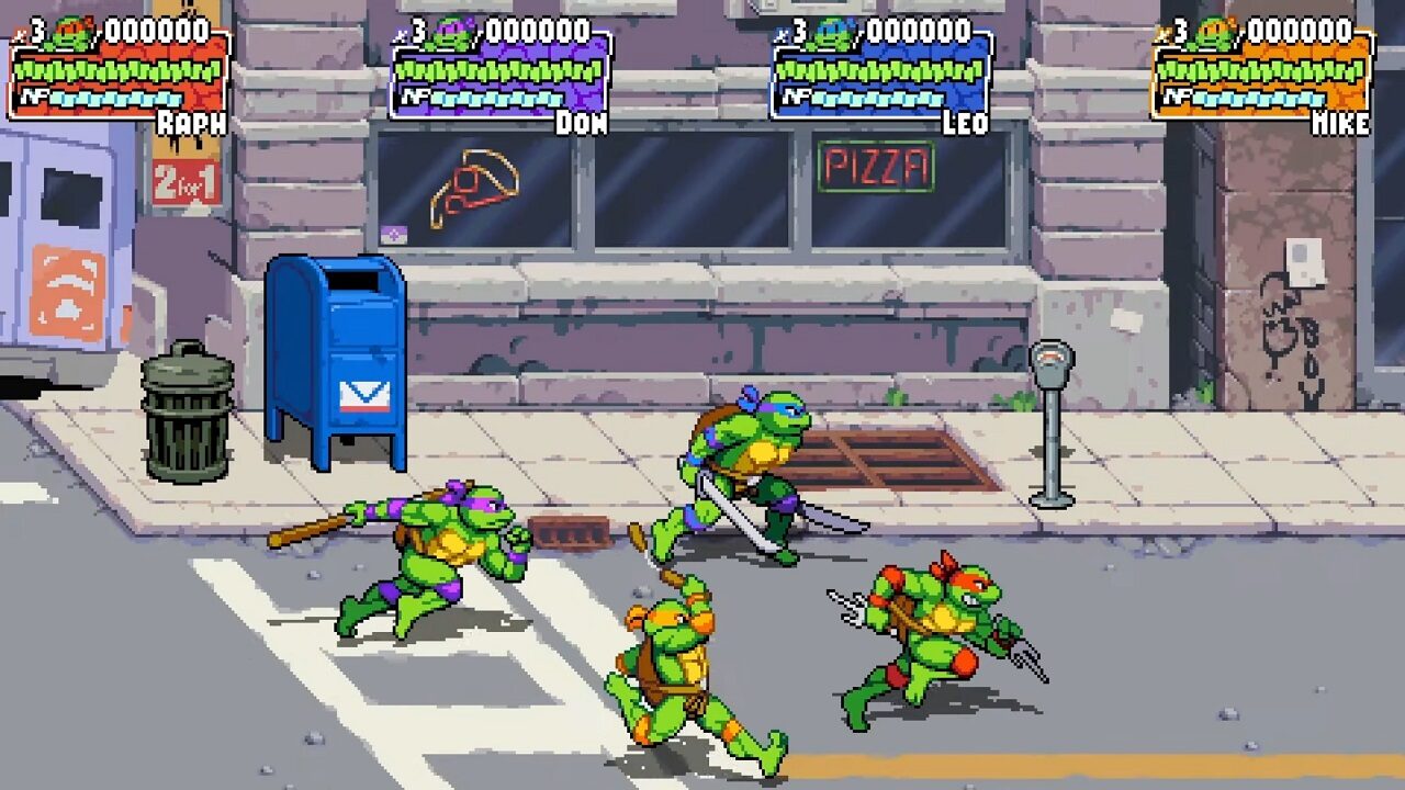 Teenage Mutant Ninja Turtles Shredder s Revenge Beat Em Up Officially 