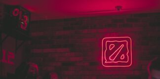 black and red printed textile