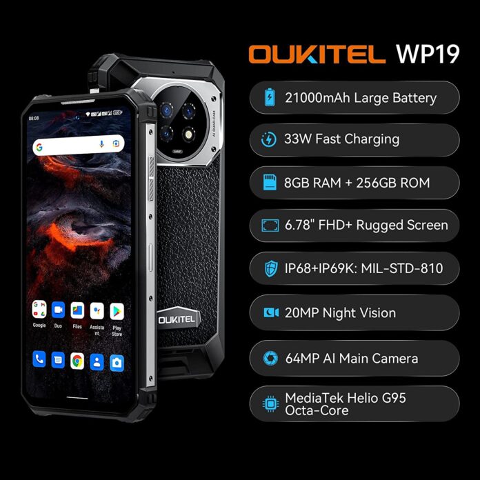 Oukitel WP19 – Save Up To 15% On Amazon