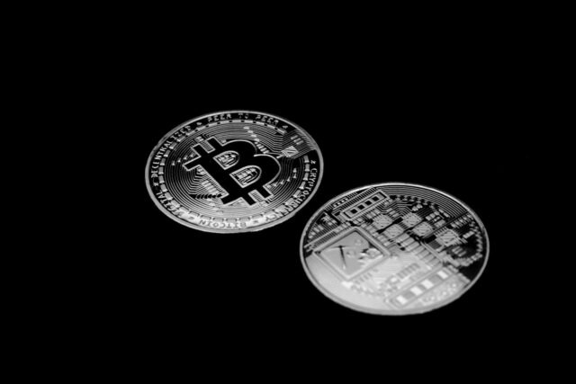 The Front and Back Faces of Bitcoins