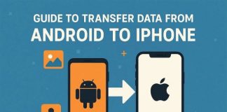transfer data from android to iphone