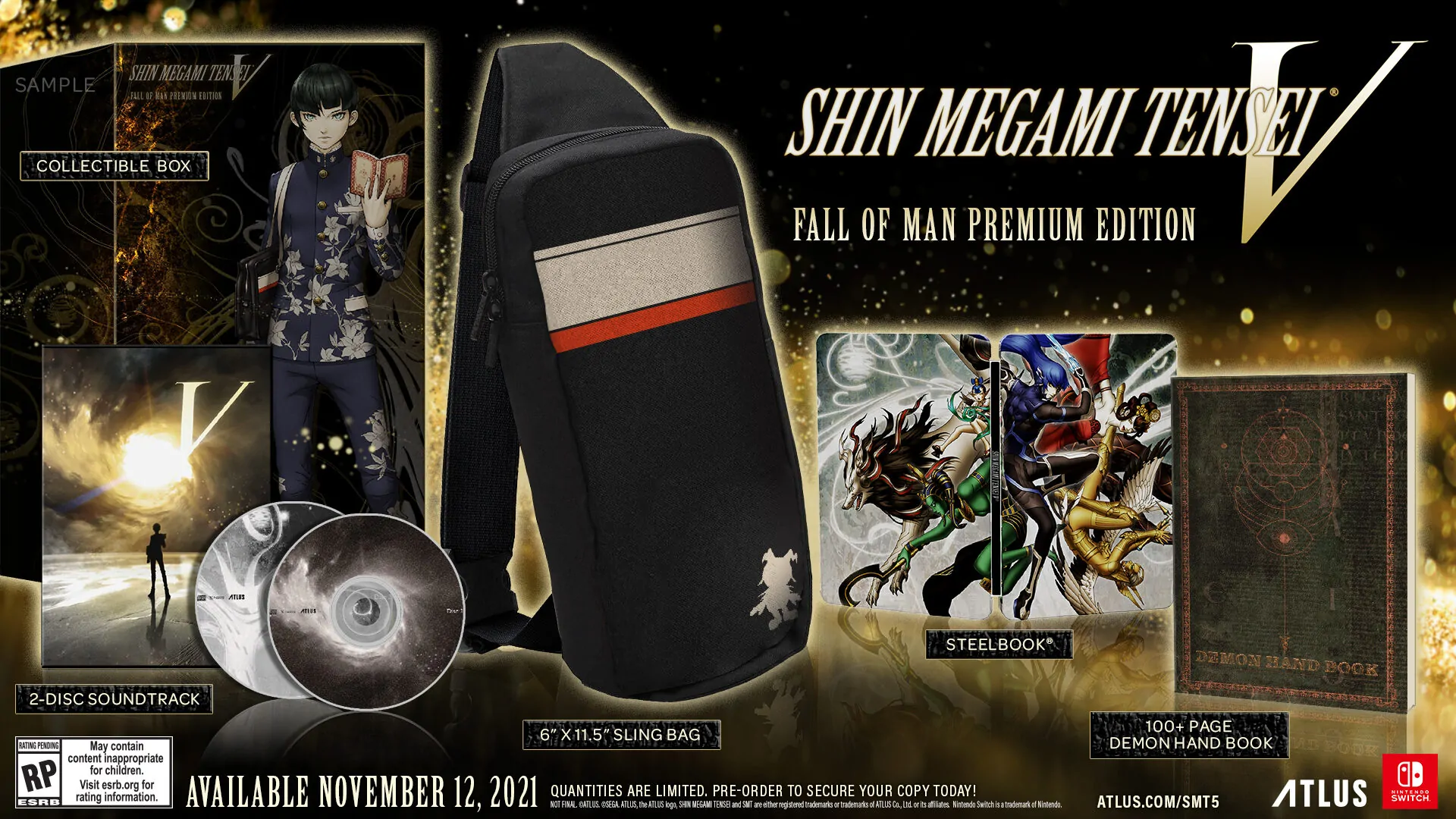 Shin Megami Tensei 5 Premium Edition Will Include A Demon Handbook